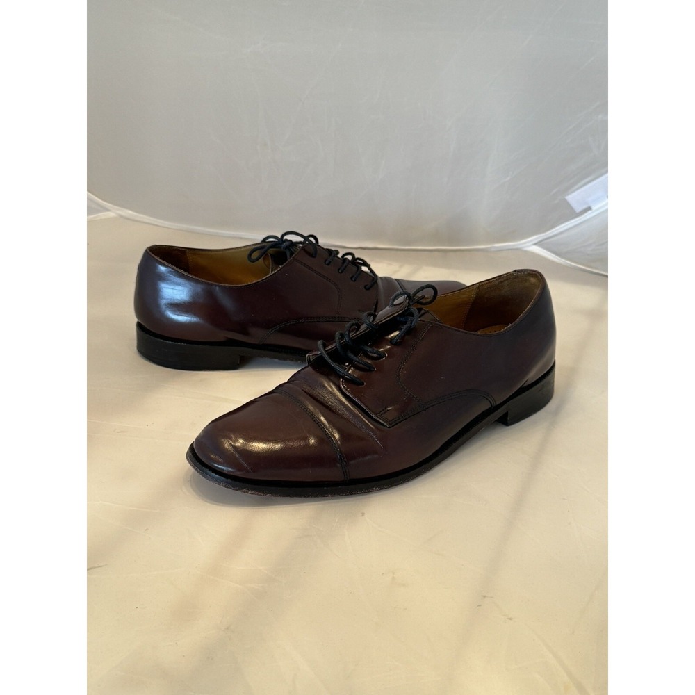 Cole Haan Men's Brown Oxford Loafer Derby Dress Shoe Size 10 D Lace Up